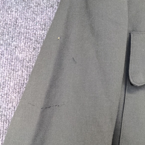 U.S. Army Men's Serge Green Coat Class 3 Type III Size 39L Dress Jacket Military - Picture 13 of 16